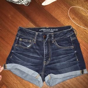 Almost new American Eagle high waisted shorts!